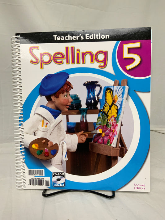 BJU Spelling 5 (2nd Ed.) Teacher's Edition