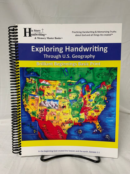 Exploring Handwriting Through US Geography: Print