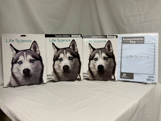 BJU Life Science (5th Ed.) Set of 4