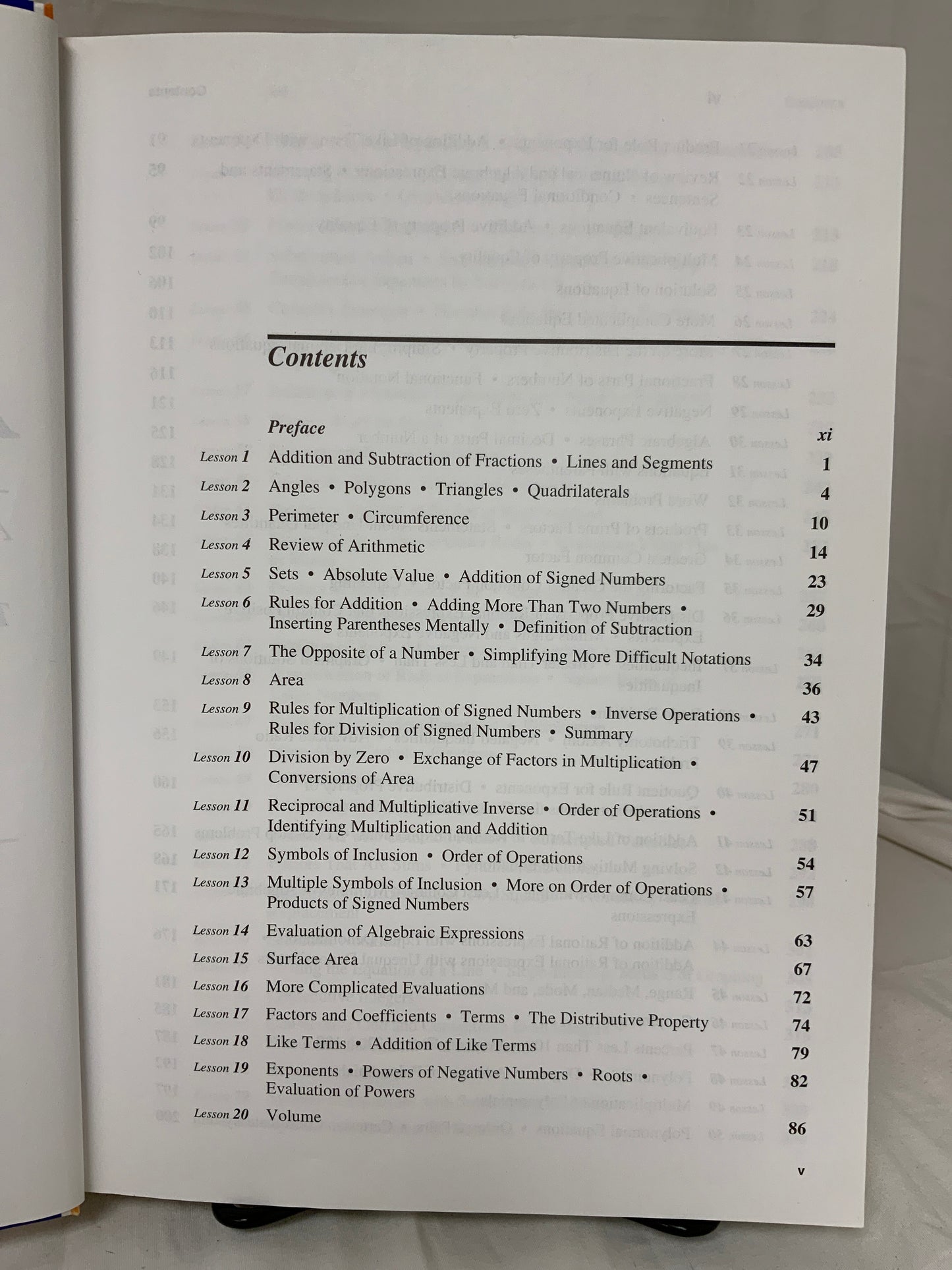 Saxon Algebra 1 (3rd Ed.) Textbook
