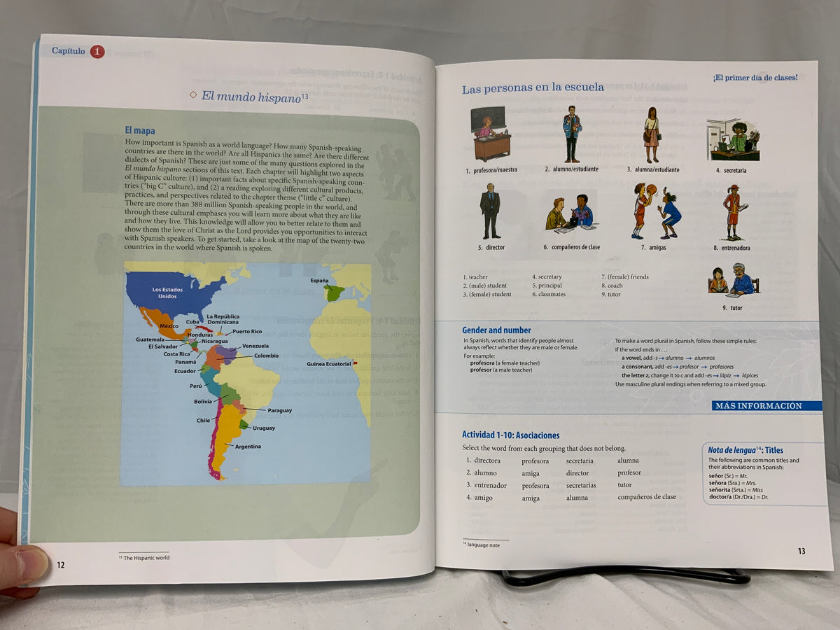BJU Spanish 1 (3rd Ed.) Set of 3