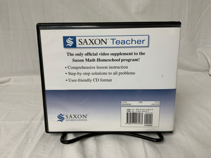 Saxon Teacher Algebra 1/2 (3rd Ed.) Lesson and Test CDs