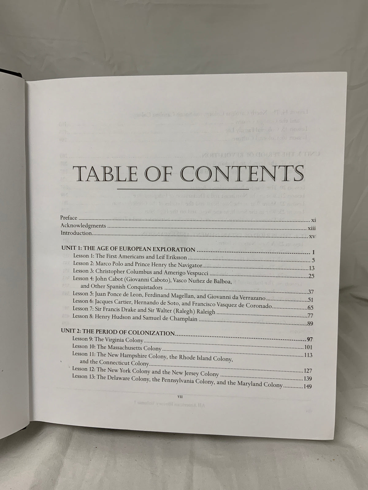 All American History Volume 1 Student Reader