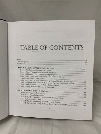 All American History Volume 1 Student Reader