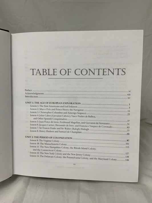 All American History Volume 1 Student Reader
