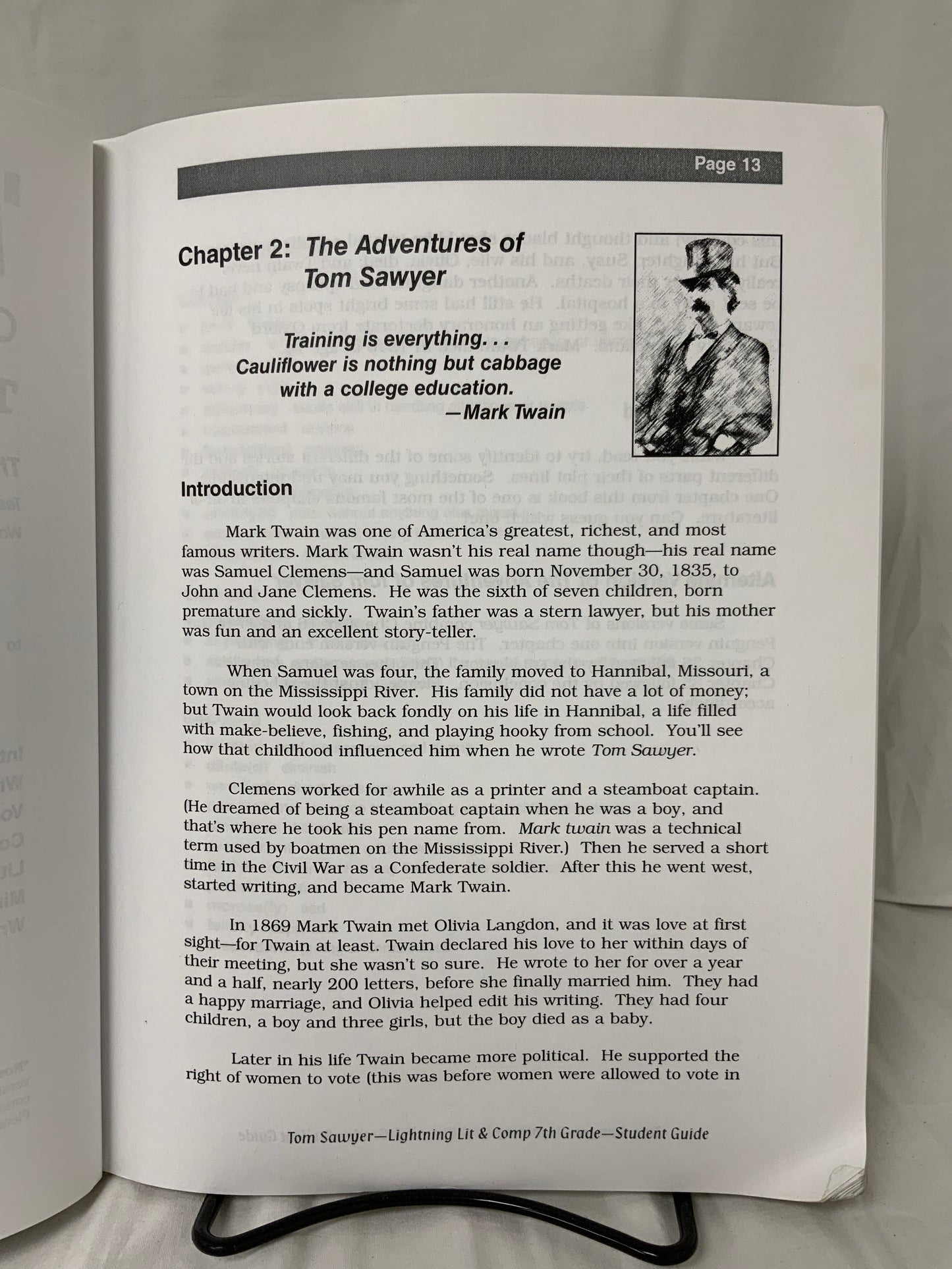 Lightning Lit & Comp: 7th Grade (2nd Ed.) Student's Guide
