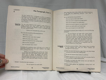 Saxon Grammar & Writing 5 (2nd Ed.) Student Workbook