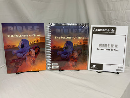 BJU Bible 5: The Fullness of Time (1st Ed.) Set of 3
