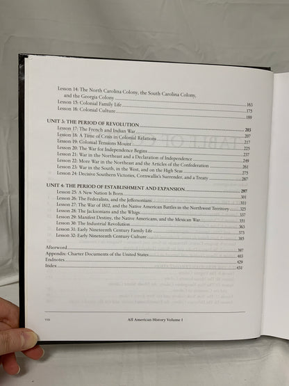 All American History Volume 1 Student Reader