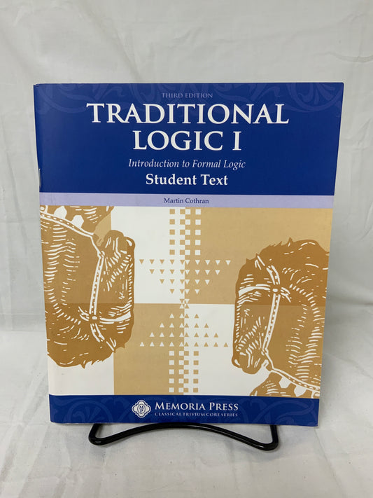 Traditional Logic I (3rd Ed.) Text