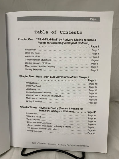 Lightning Lit & Comp: 7th Grade (2nd Ed.) Set of 2