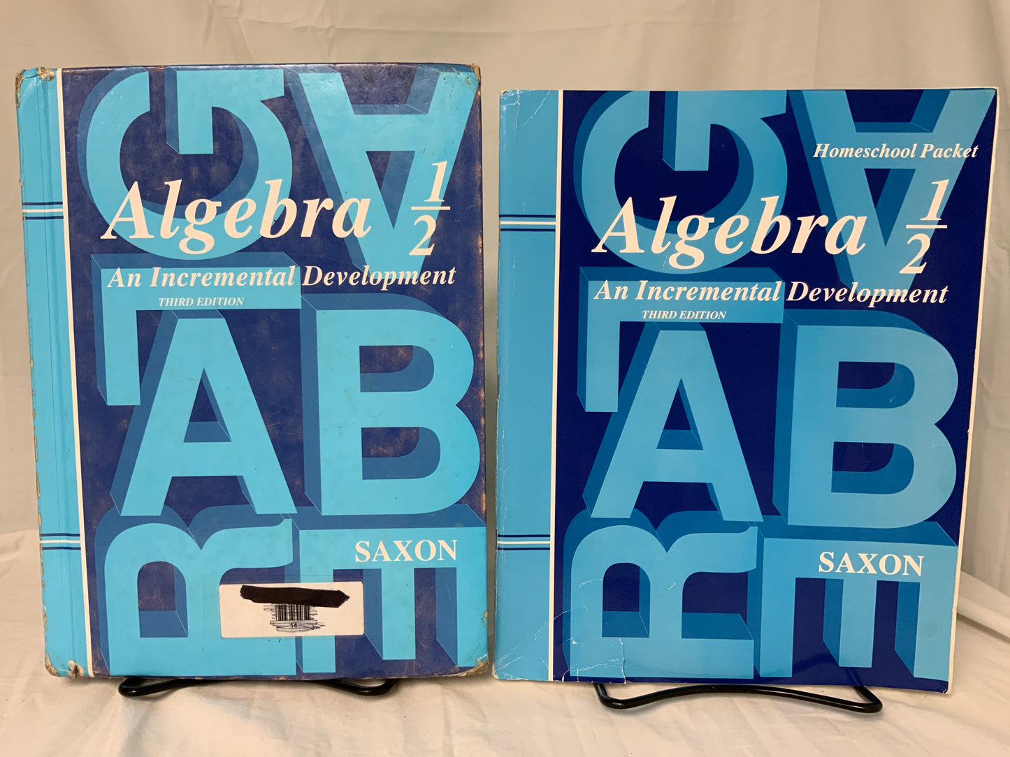 Saxon Algebra 1/2 (3rd Ed.) Set of 2