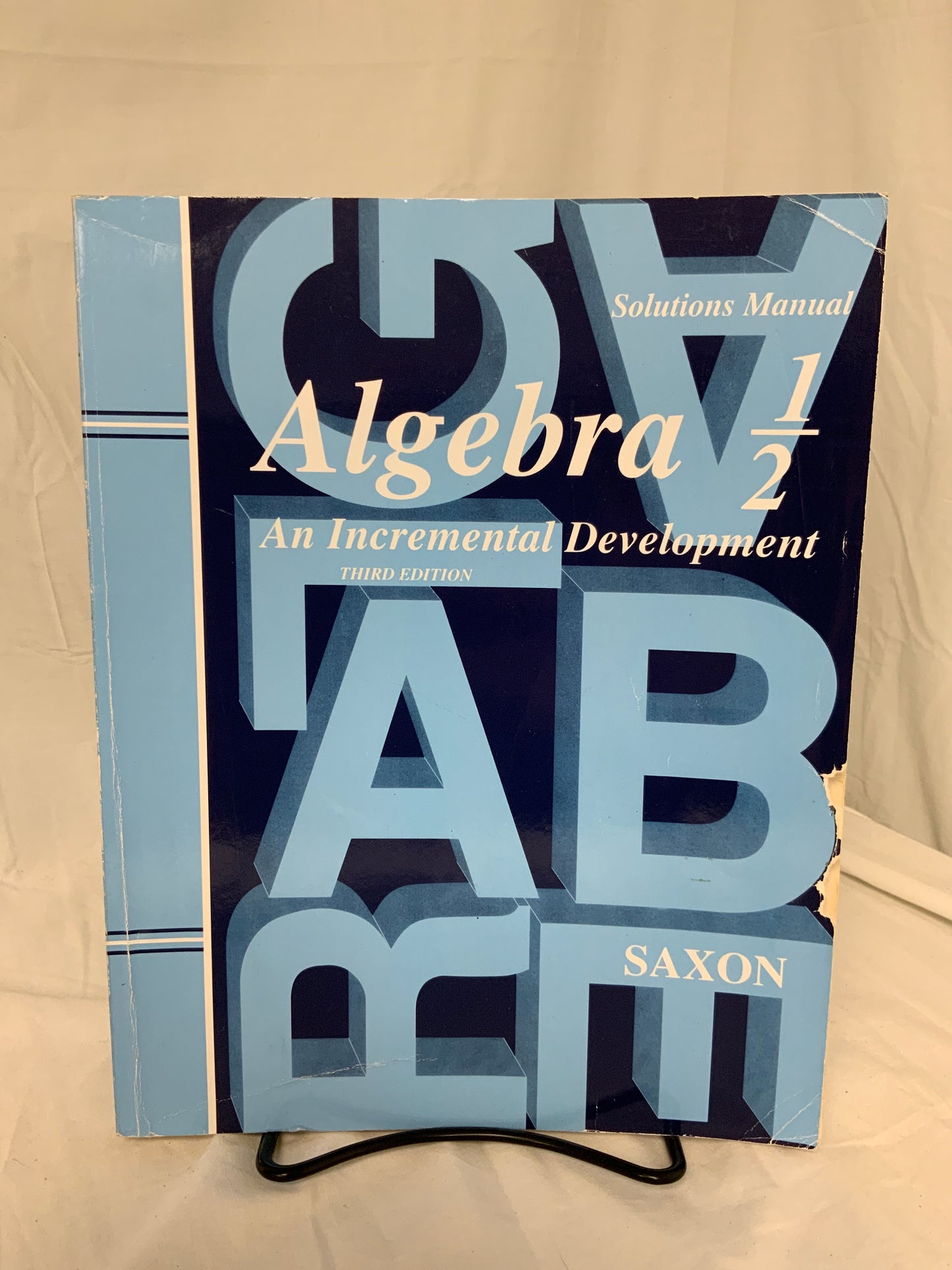 Saxon Algebra 1/2 (3rd Ed.) Set of 4