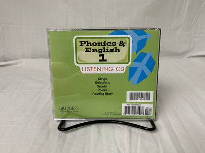 BJU Phonics & English 1 (3rd Ed.) Listening CD