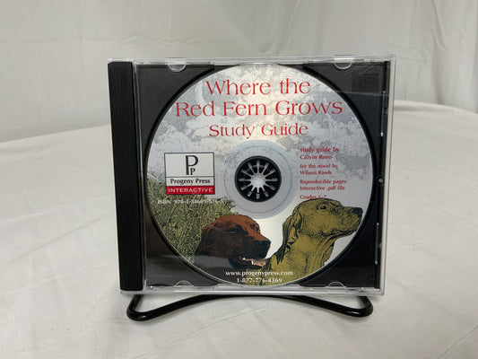 Where the Red Fern Grows Study Guide CD