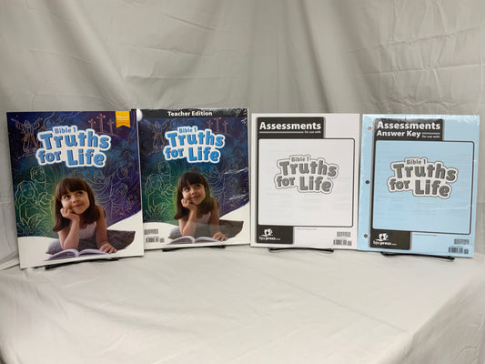 BJU Bible 1: Truths for Life (1st Ed.) Set of 4