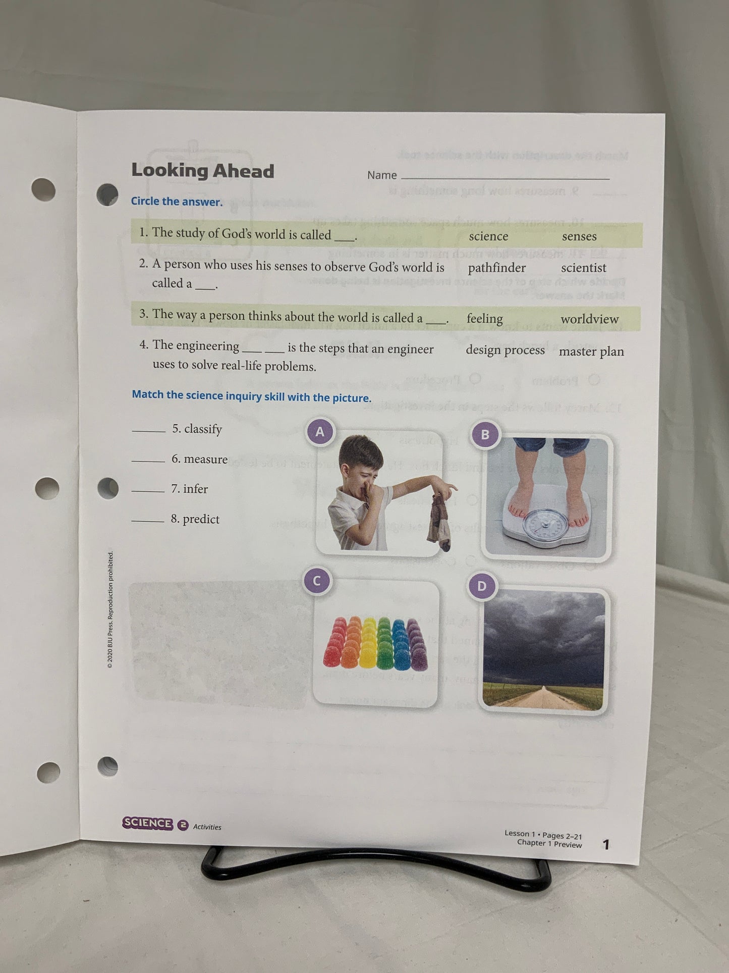 BJU Science 2 (5th Ed.) Set of 4