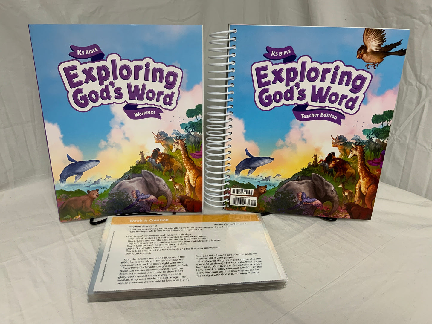 BJU Bible K5: Exploring God's Word (1st Ed.) Set of 3