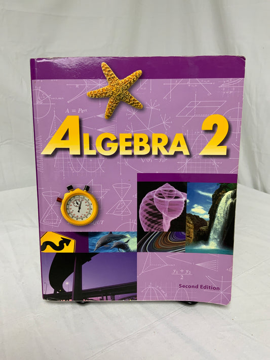 BJU Algebra 2 (2nd Ed.) Textbook