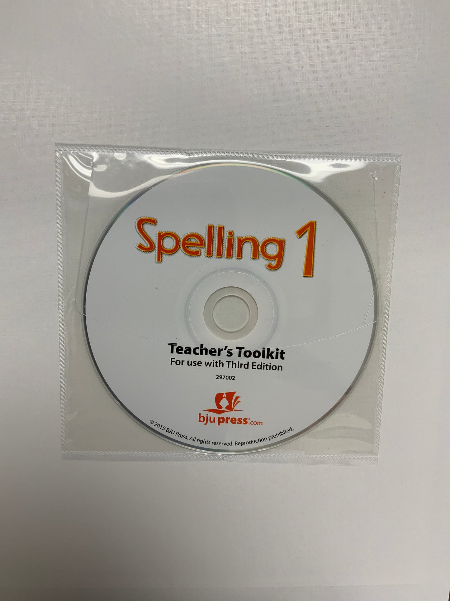 BJU Spelling 1 (3rd Ed.) Teacher's Edition