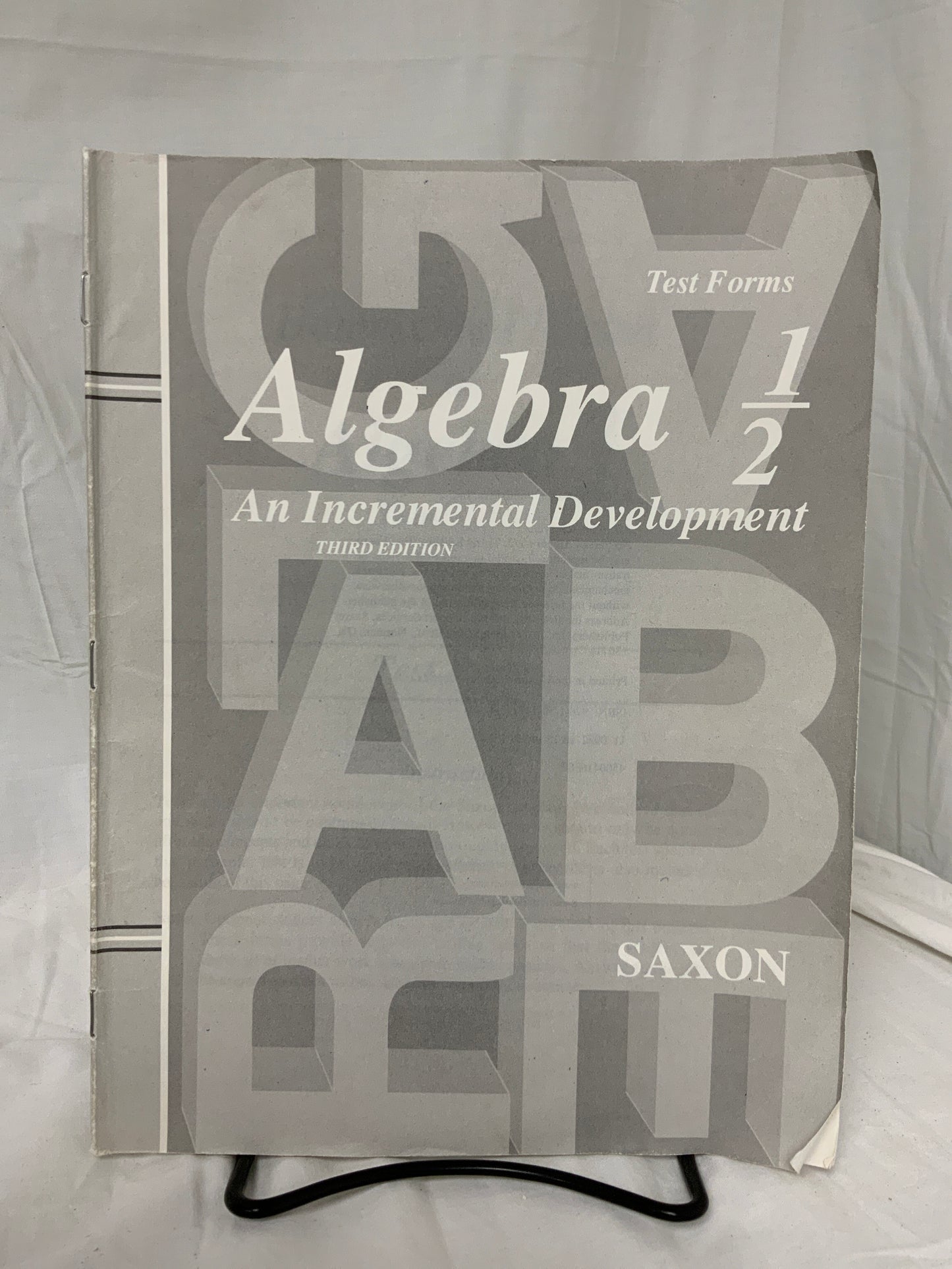 Saxon Algebra 1/2 (3rd Ed.) Set of 4
