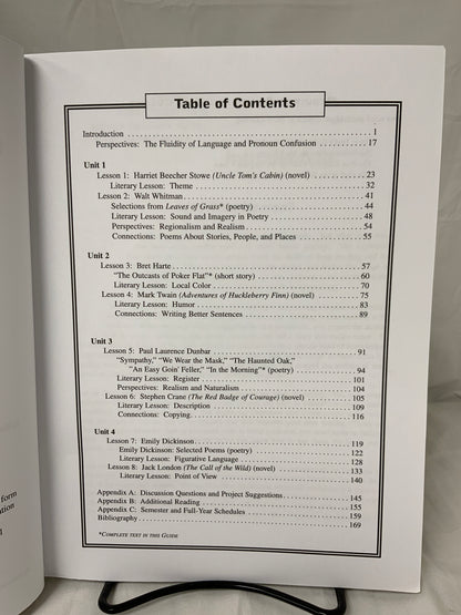 Lightning Lit & Comp: Mid-Late 19th Century American Literature (3rd Ed.) Student's Guide