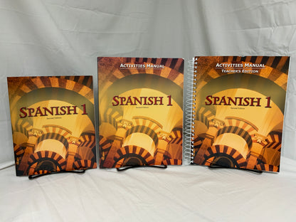BJU Spanish 1 (2nd Ed.) Set of 3