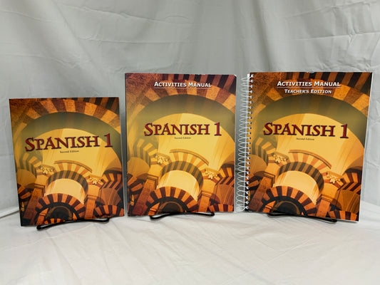 BJU Spanish 1 (2nd Ed.) Set of 3