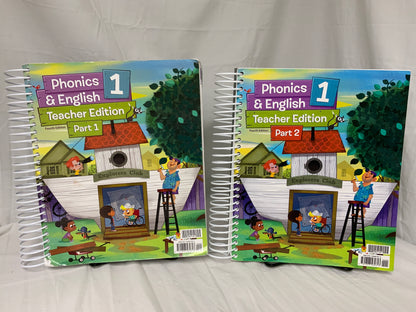 BJU Phonics & English 1 (4th Ed.) Teacher Edition