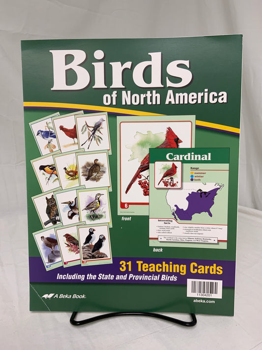 Abeka Birds of North America Teaching Cards