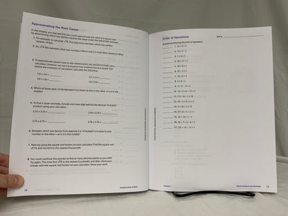BJU Fundamentals of Math (3rd Ed.) Set of 7