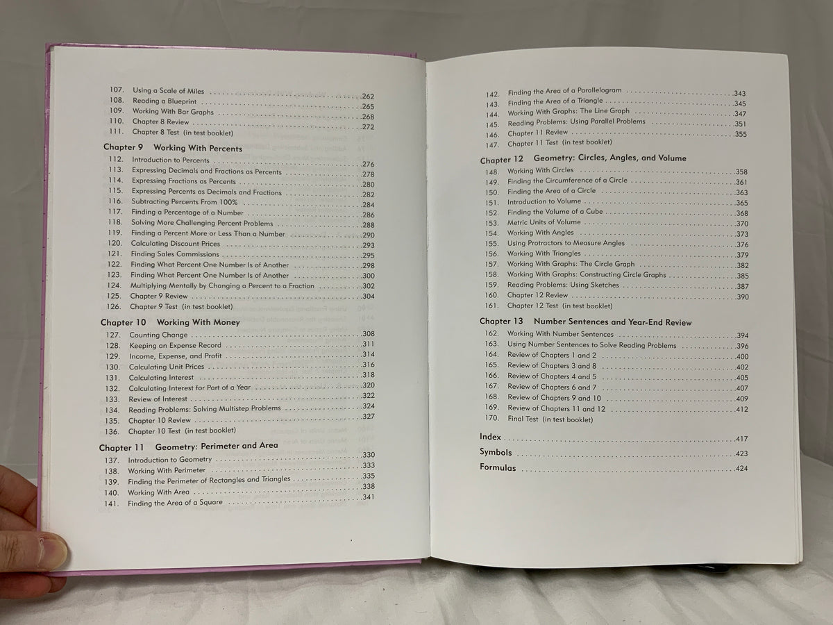 Rod & Staff Understanding Mathematics Grade 6 Textbook