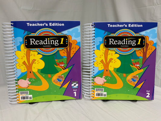 BJU Reading 1 (4th Ed.) Teacher's Edition