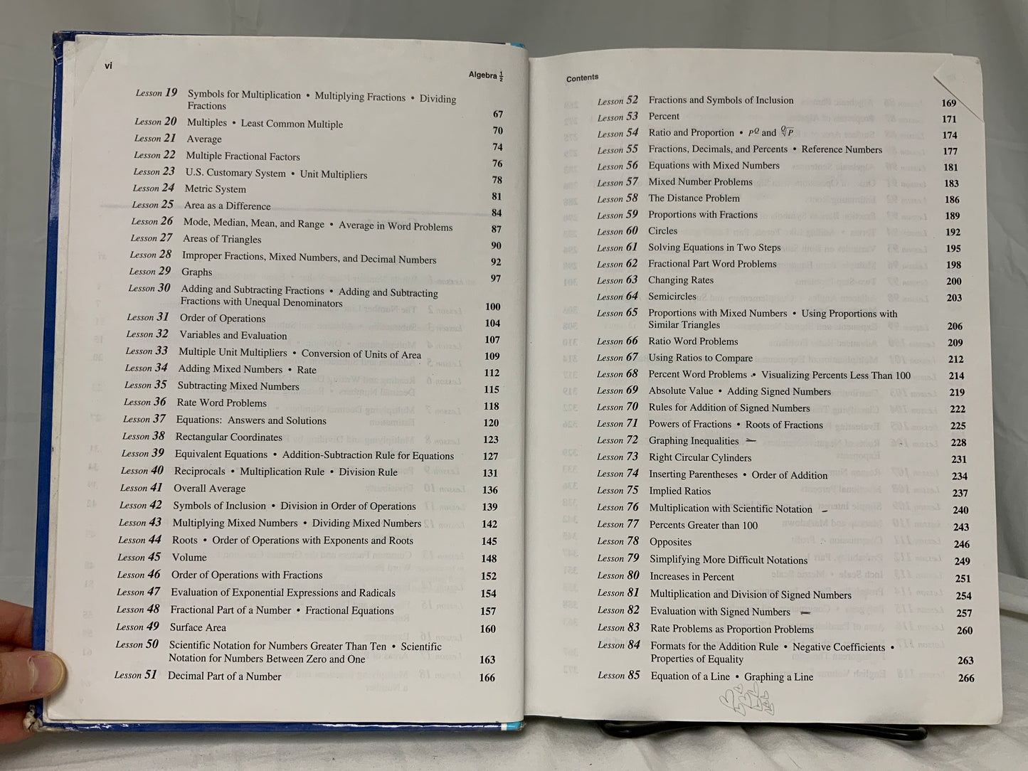 Saxon Algebra 1/2 (3rd Ed.) Set of 2