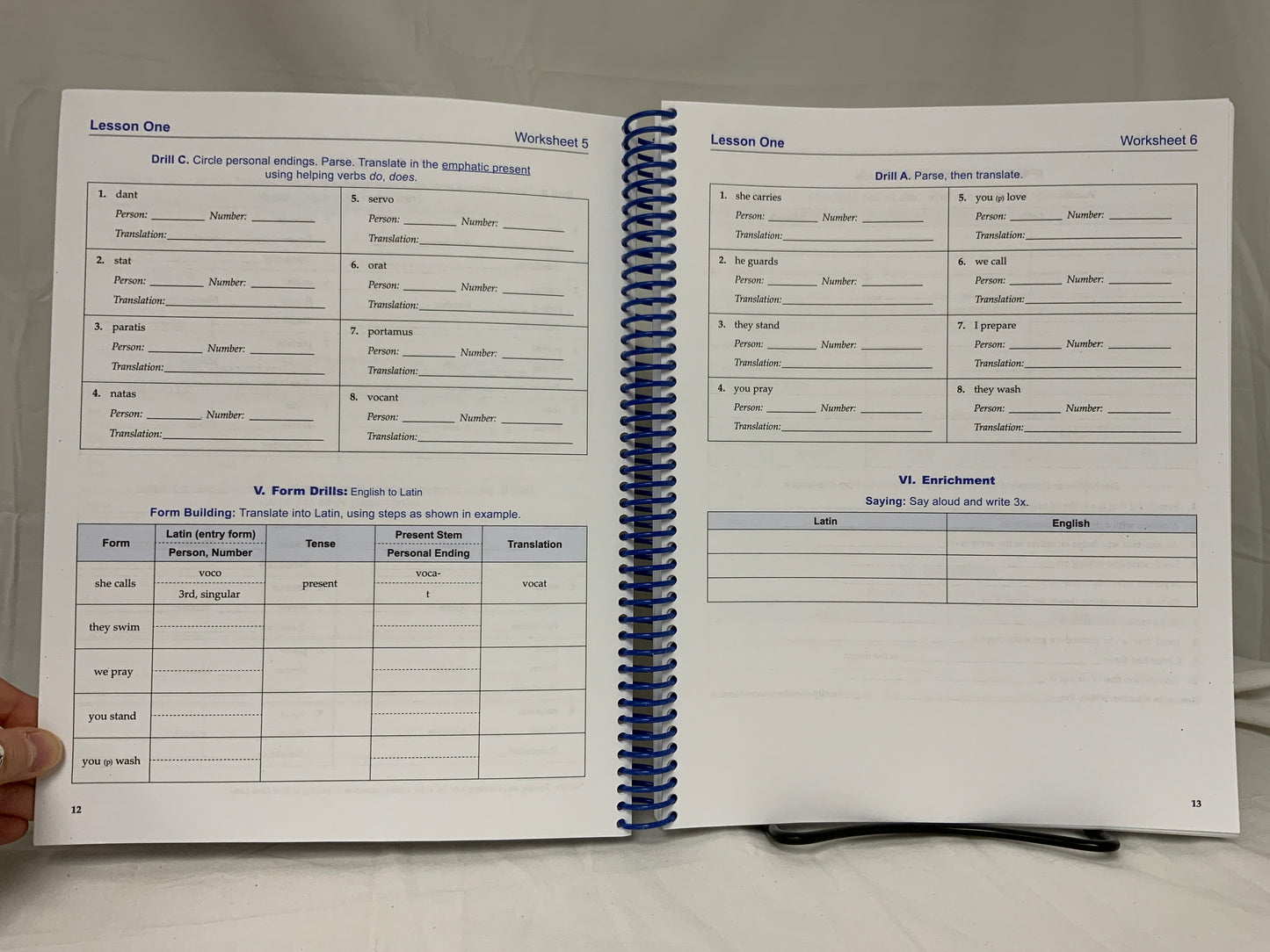 First Form Latin (2nd Ed.) Student Workbook