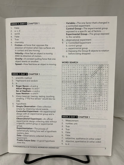 Science Shepherd Fundamentals of Physics Set of 2