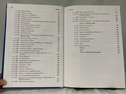 Saxon Algebra 1/2 (3rd Ed.) Set of 2