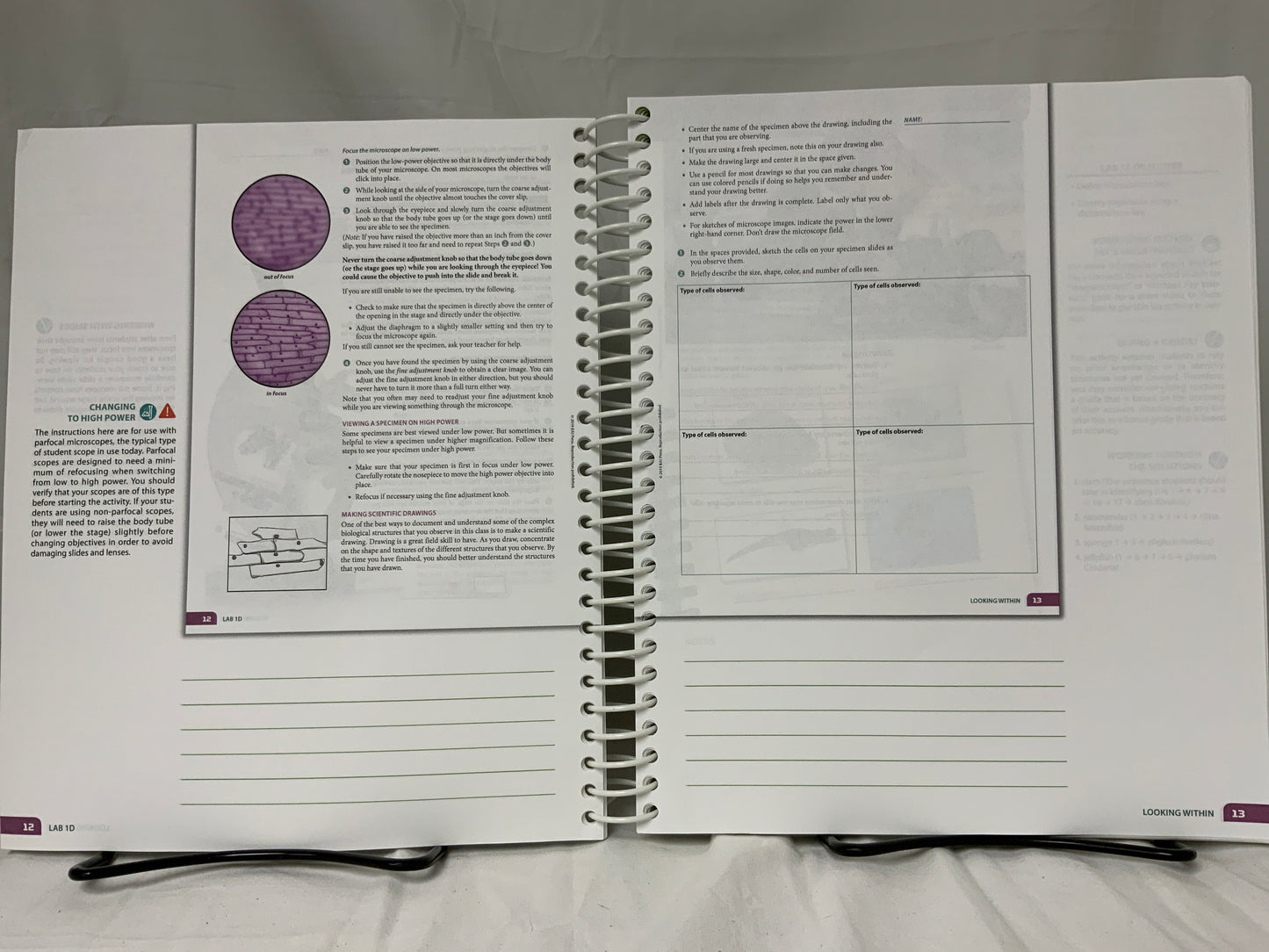 BJU Life Science (5th Ed.) Activities Answer Key