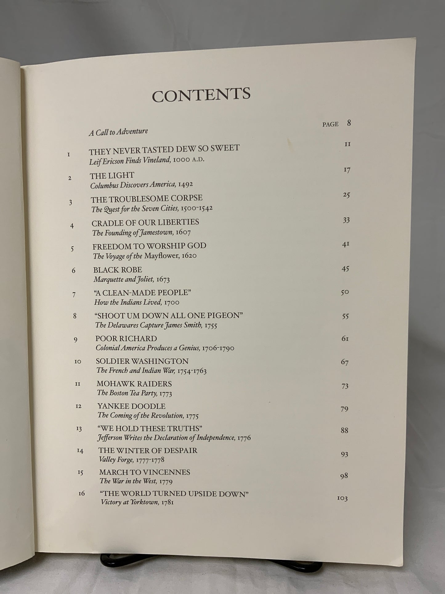 A Child's First Book of American History
