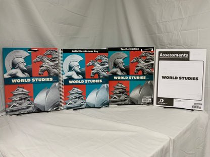 BJU World Studies (5th Ed.) Set of 4