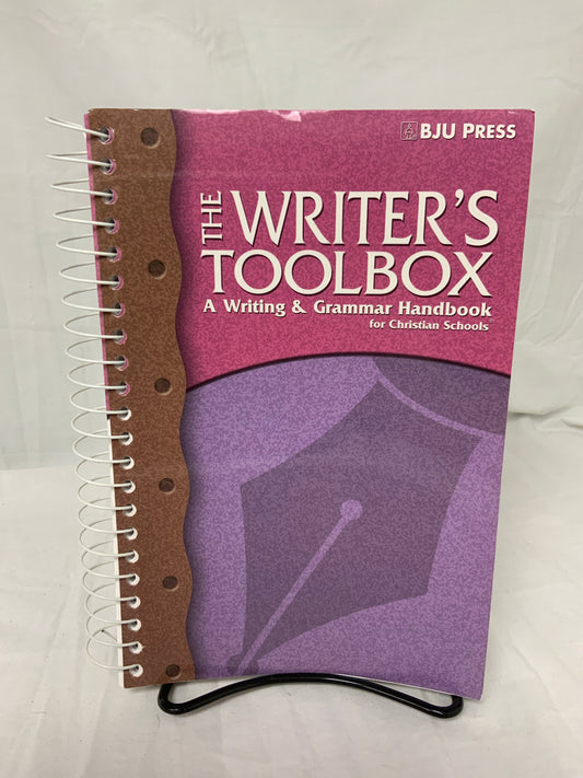 BJU The Writer's Toolbox: A Writing & Grammar Handbook