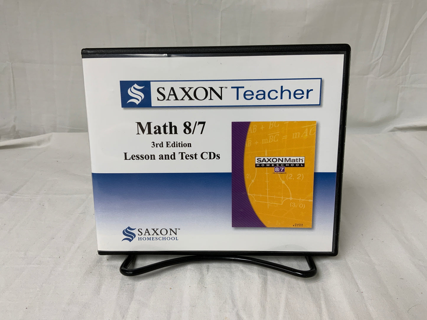 Saxon Teacher Math 8/7 (3rd Ed.) Lesson and Test CDs