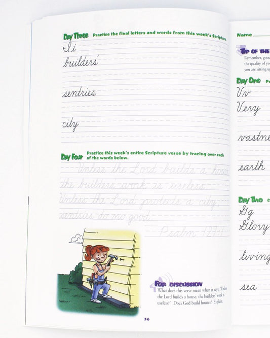 A Reason For Handwriting Level E Student Worktext