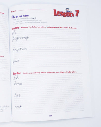 A Reason For Handwriting Level T (Transition) Student Worktext