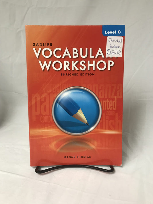 Vocabulary Workshop Level C ©2013