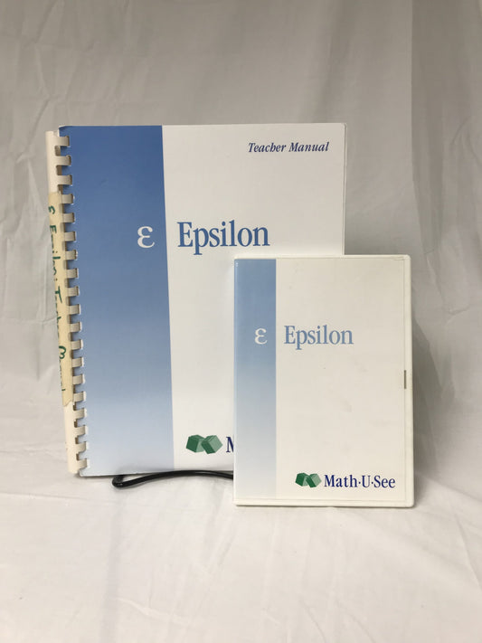 Math-U-See Epsilon (2004) Set of 2