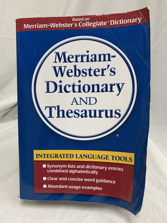 Merriam Webster's Dictionary and Thesaurus