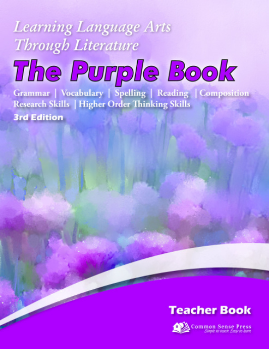 Learning Language Arts Through Literature - The Purple Book - 5th Grade Skills - Teacher Book