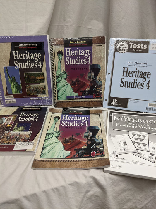 Heritage Studies 4 2nd Edition set of 6