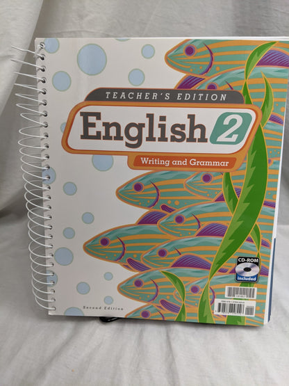 English 2 Writing and Grammar 2nd Edition set of 4